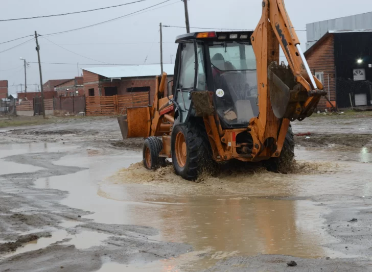 Lo que dejó un día de fuerte y constante lluvia