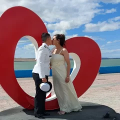 El primer matrimonio del nuevo monumento al amor: la historia de Karen y Alejandra