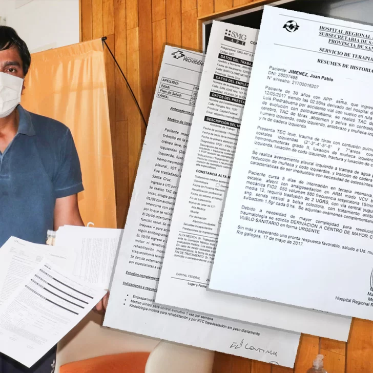 Quedó incapacitado trabajando para la UOCRA y denuncia abandono de persona Quedó incapacitado trabajando para la UOCRA y denuncia abandono de persona