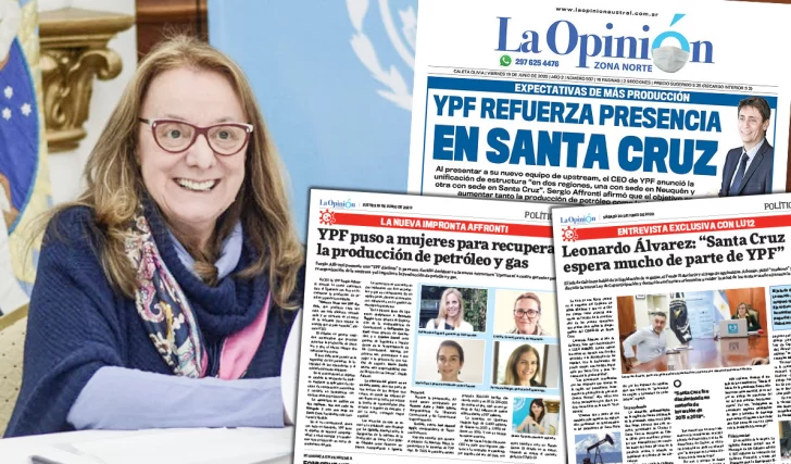 Alicia Kirchner: “YPF forma parte de la historia de la provincia”