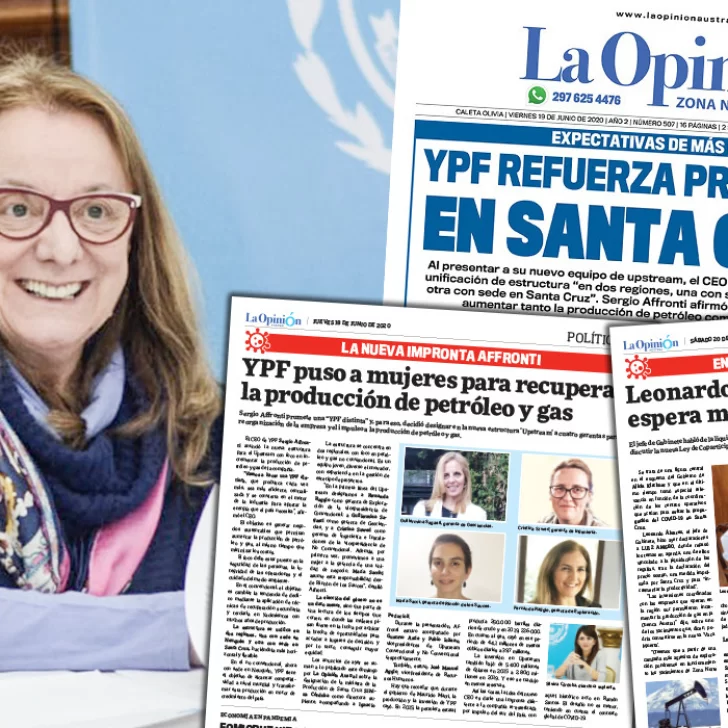 Alicia Kirchner: “YPF forma parte de la historia de la provincia”