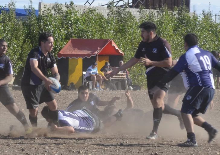 Regresó el rugby a Río Gallegos: triangular amistoso en CoSeBa