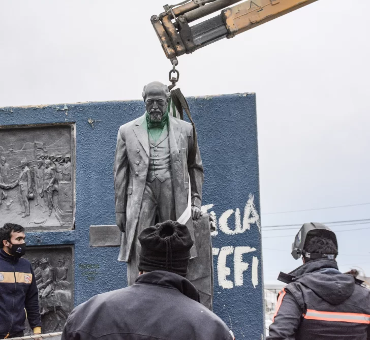 Restaurarán el monumento a Julio Argentino Roca y su destino aún es incierto