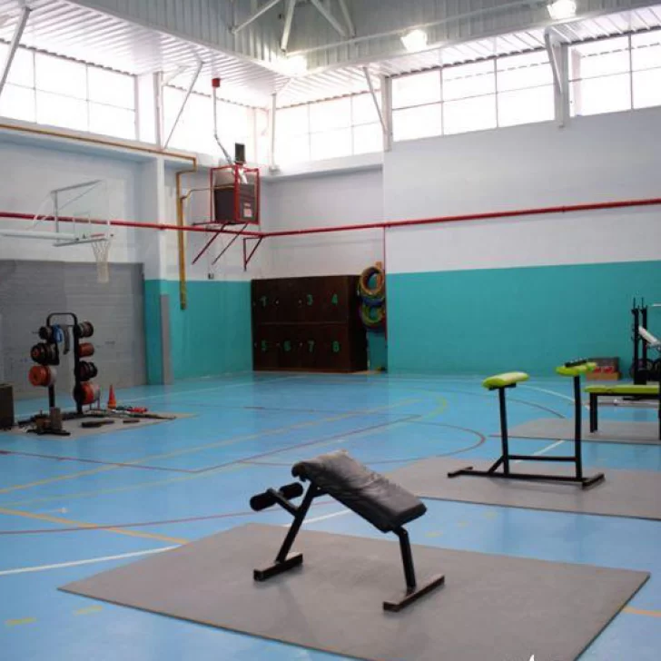 El gimnasio de El Chaltén inició sus actividades con protocolo