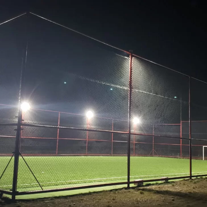 El club Independiente mejora las instalaciones del predio de la ruta 3