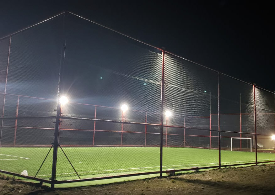 El club Independiente mejora las instalaciones del predio de la ruta 3