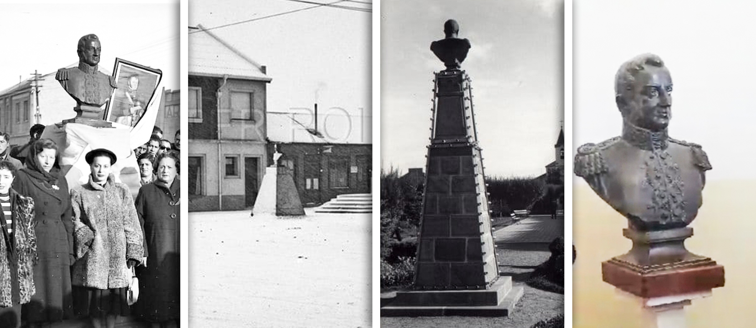 La historia del busto de Don José de San Martín