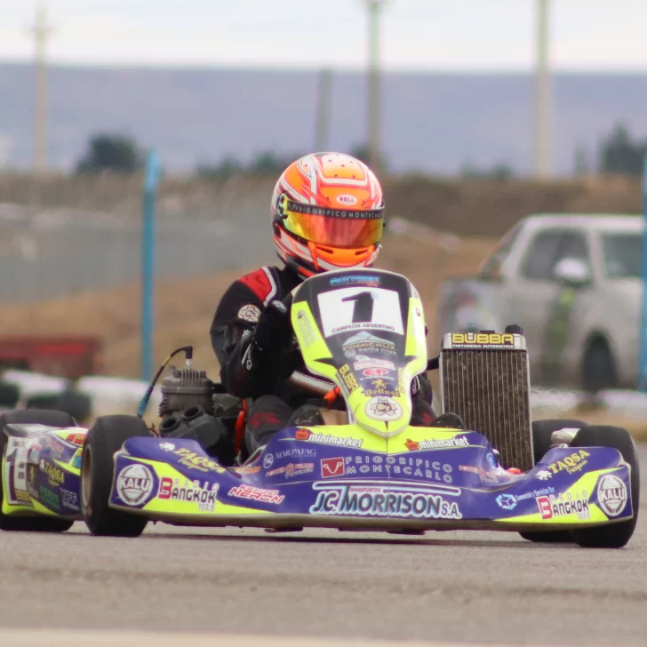 Thiago Díaz se entrena para la segunda fecha de la Copa Rotax Thiago Díaz se entrena para la segunda fecha de la Copa Rotax