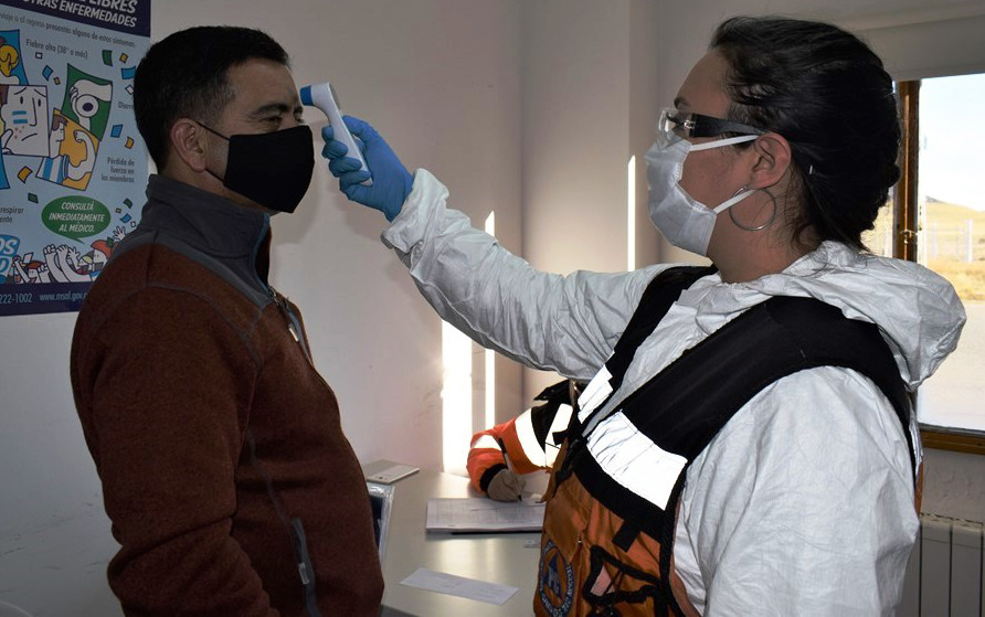 Más de 20 mil controles de temperatura en la frontera Más de 20 mil controles de temperatura en la frontera