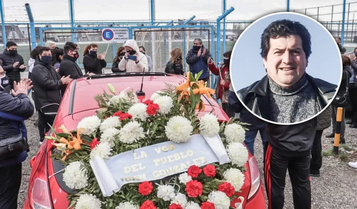 La emotiva despedida a Juan González: se apagó la voz del pueblo