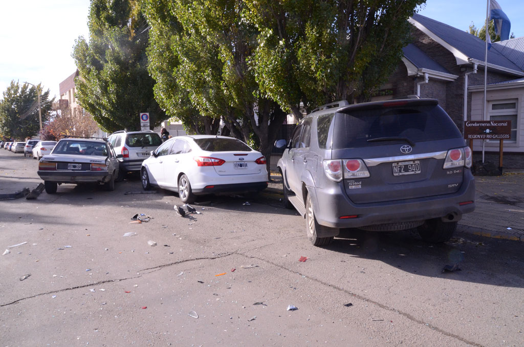 Un conductor lesionado en violenta colisión