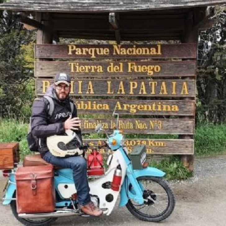 Pablito viajero, el youtuber que quedó varado en Ushuaia por la pandemia Pablito viajero, el youtuber que quedó varado en Ushuaia por la pandemia
