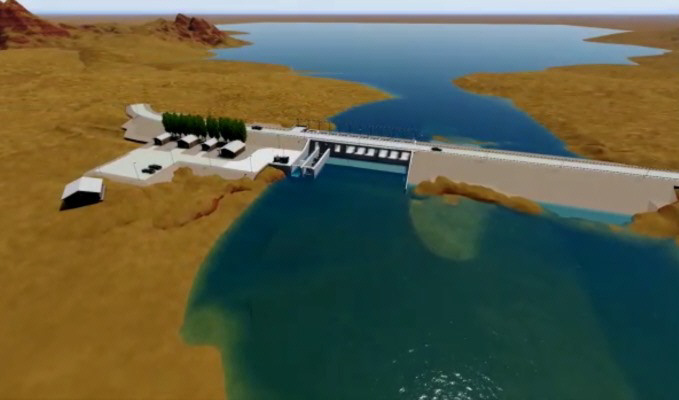 Construirán presa que permitiría aportar más agua al lago Musters