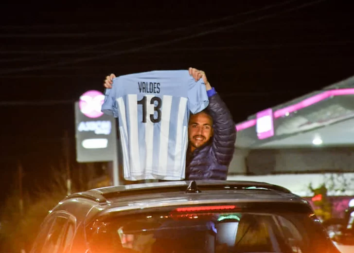 ¡Bienvenido campeón! Así recibió Pico Truncado a “Maxi” Valdés