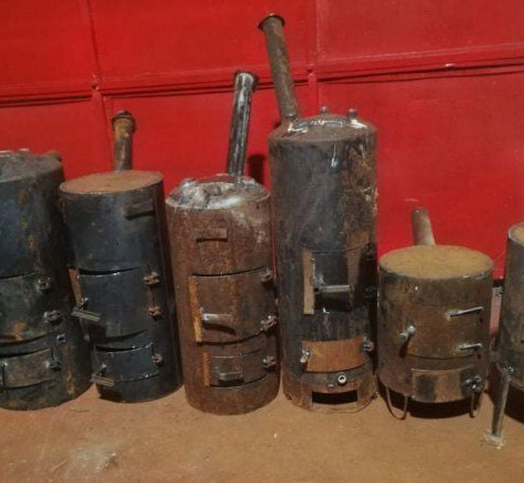 Bajas temperaturas en Caleta Olivia: piden termotanques para fabricar salamandras
