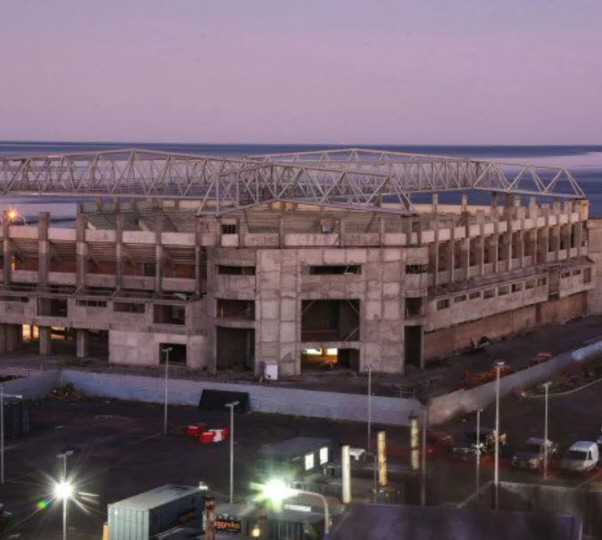 Se terminará el gran estadio de Comodoro Rivadavia
