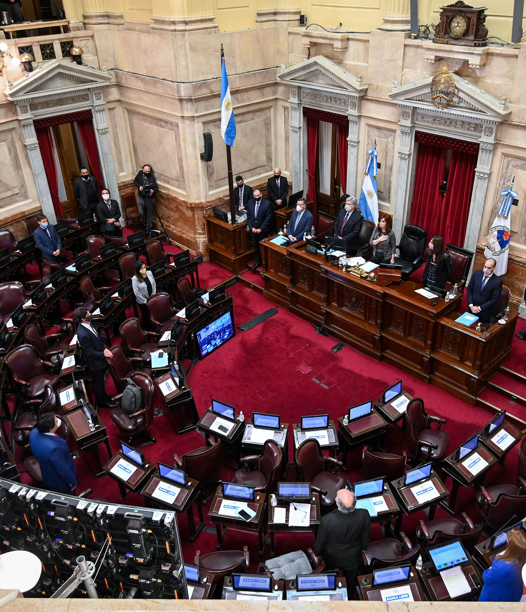 Tres embajadores expondrán en el Senado esta semana