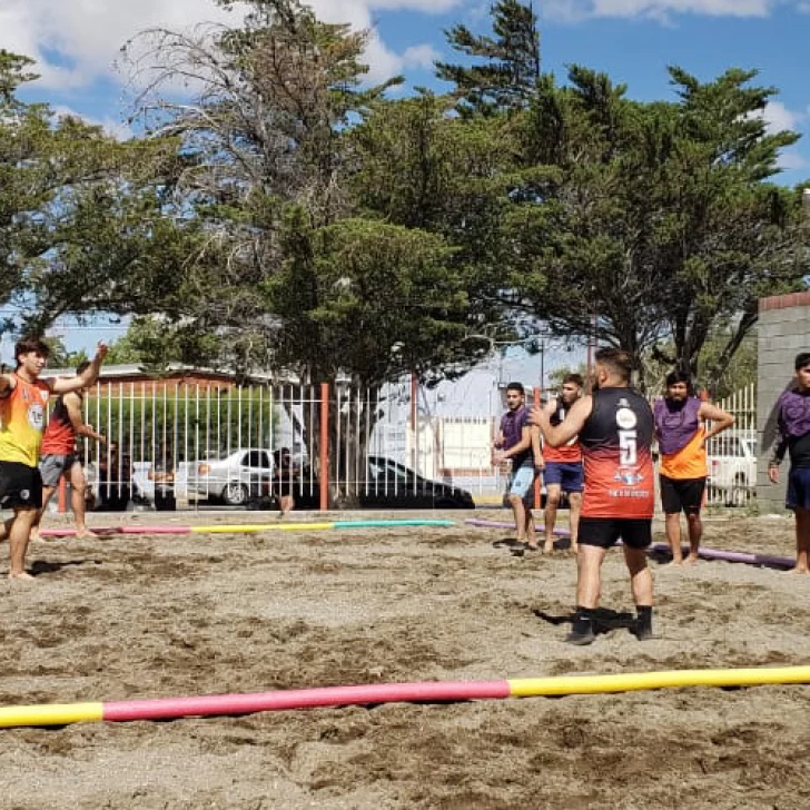 Fue un éxito el primer torneo de Beach Handball en Pico Truncado