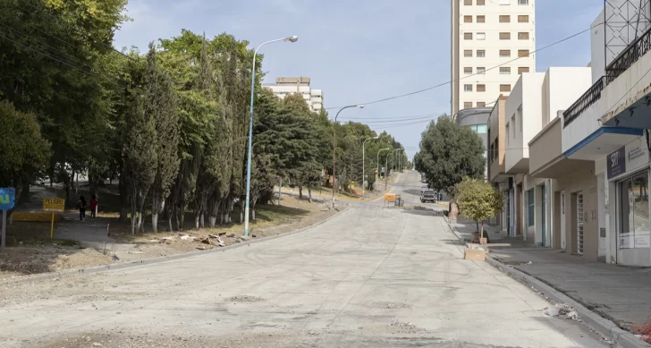 La avenida Rivadavia se inaugurará en la semana del aniversario de Comodoro