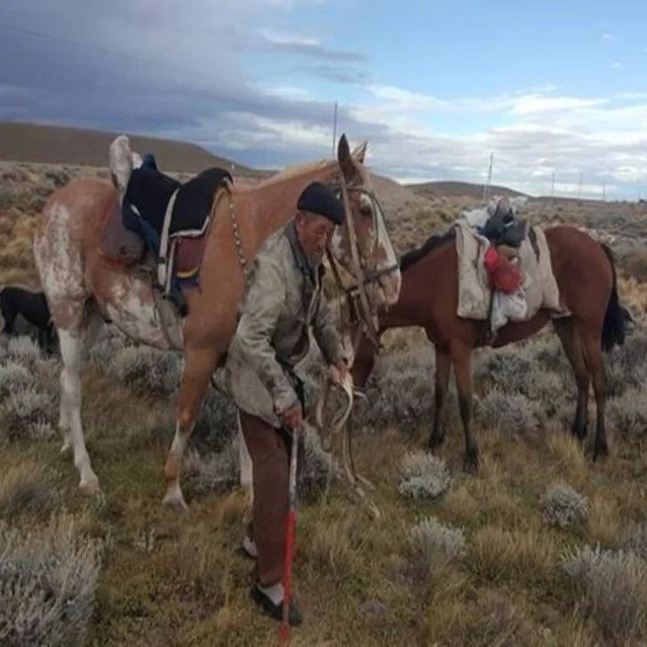 Un hombre de 86 años cabalgó 15 días para cobrar su jubilación