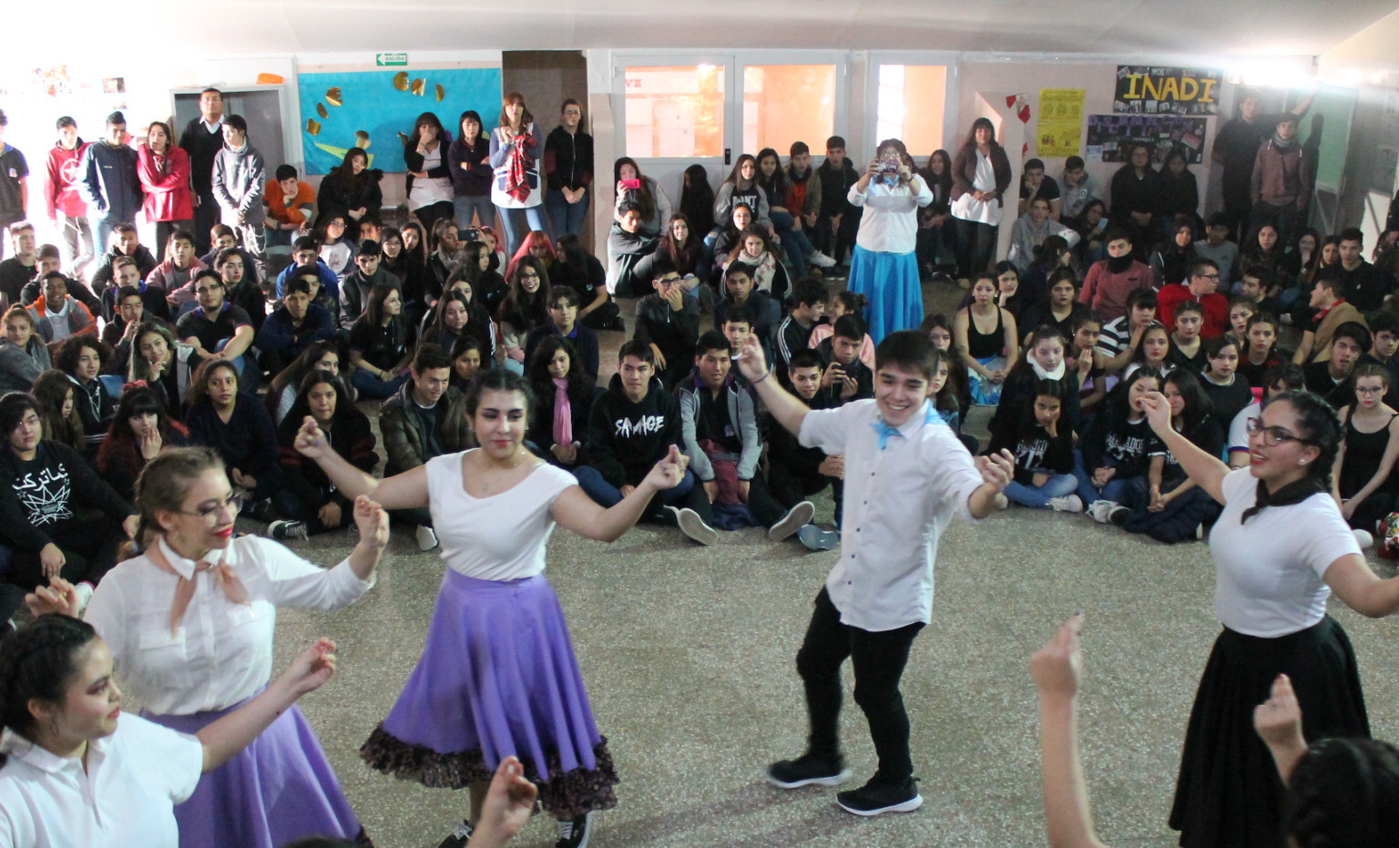 Alumnos de quinto año y un cierre de ciclo en casa Alumnos de quinto año y un cierre de ciclo en casa