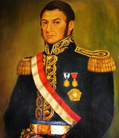 El comisario Aravena le dedicó un poema al general San Martín