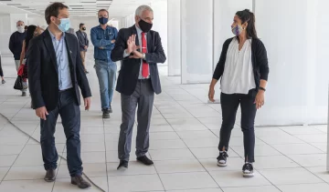 Juan Pablo Luque destacó los avances en la obra de la Ciudad Judicial Juan Pablo Luque destacó los avances en la obra de la Ciudad Judicial