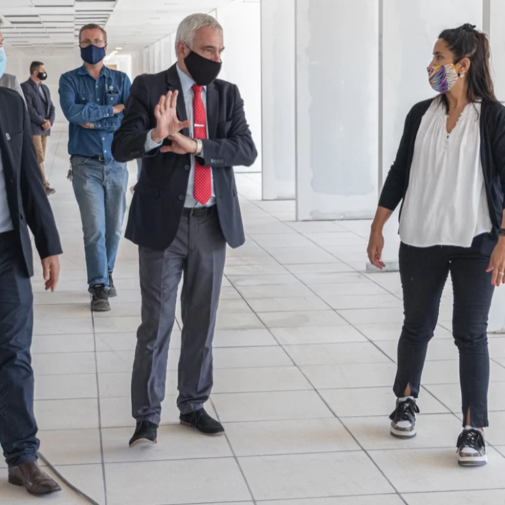 Juan Pablo Luque destacó los avances en la obra de la Ciudad Judicial Juan Pablo Luque destacó los avances en la obra de la Ciudad Judicial