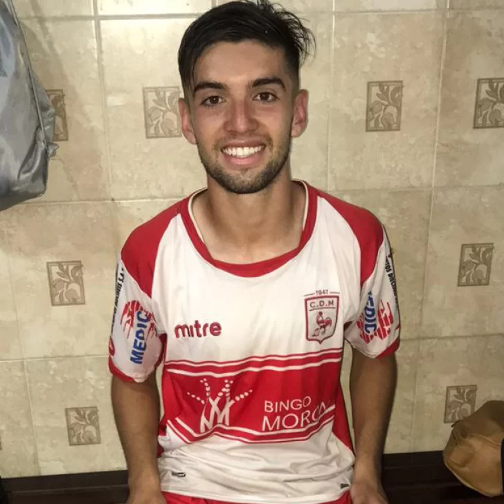 La historia de Nahuel Herrera, el futbolista de Santa Cruz que juega en Morón