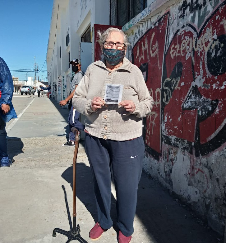 Jornada histórica: testimonios de los primeros vacunados de Caleta Olivia