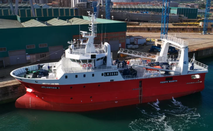 Autoridades de Chubut preocupadas por contagios en los buques pesqueros Autoridades de Chubut preocupadas por contagios en los buques pesqueros