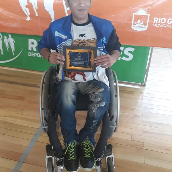De Santa Cruz a Argentina: Luciano Andrade fue convocado a la Selección de Básquet en silla de ruedas
