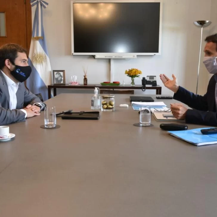 Juan Pablo Luque se reunió con el ministro Katopodis y selló $1.900 millones para obras en Comodoro