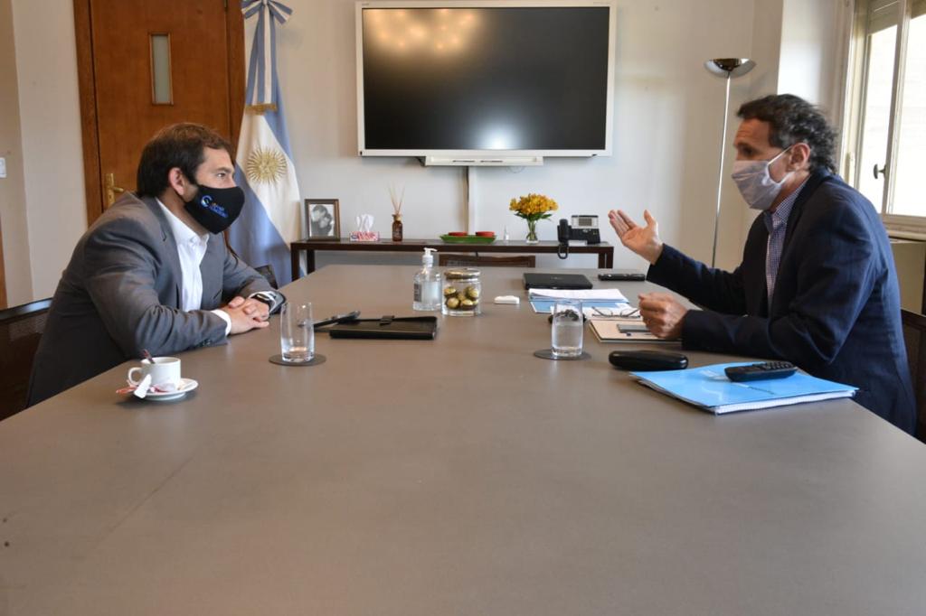 Juan Pablo Luque se reunió con el ministro Katopodis y selló $1.900 millones para obras en Comodoro