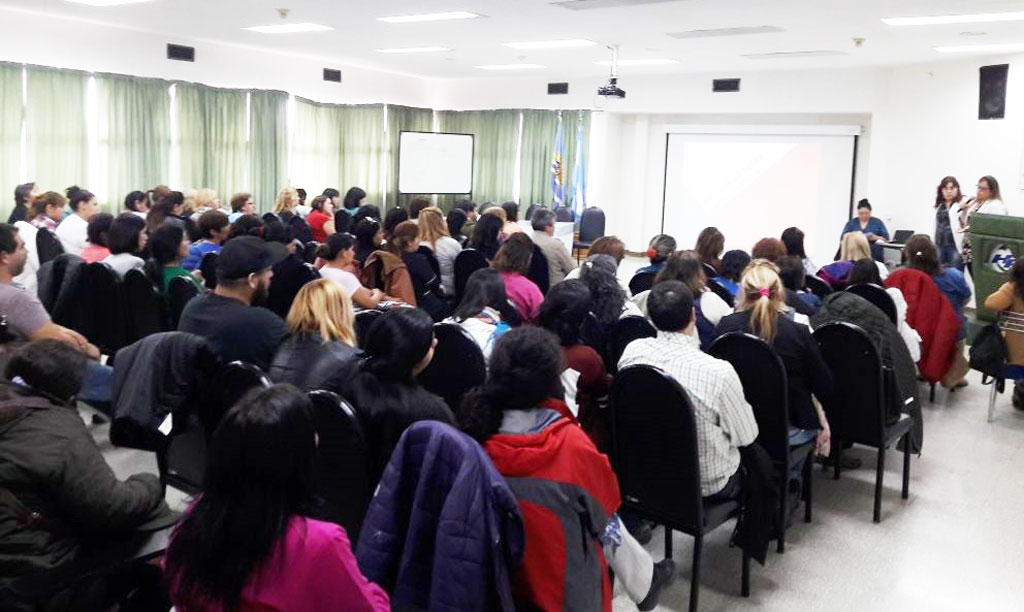 Capacitaron a  trabajadores de  Salud Mental