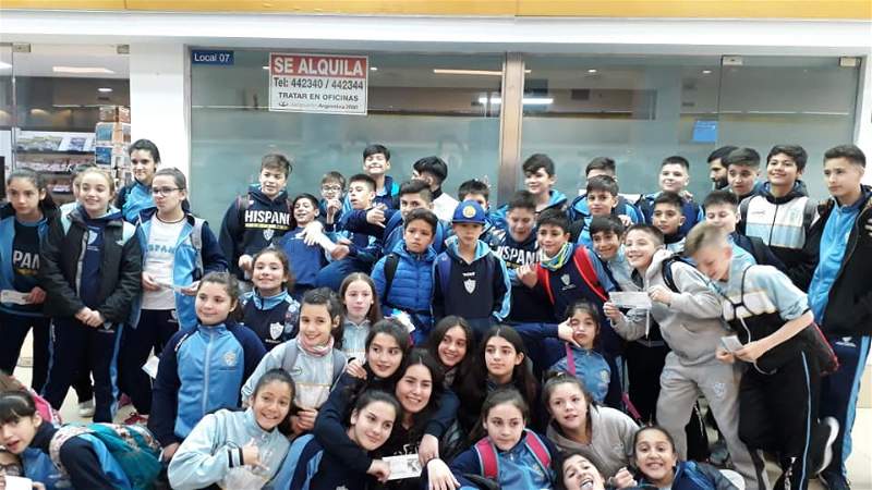 Los “Mini” de Hispano viajaron a Santa Fé Los “Mini” de Hispano viajaron a Santa Fé