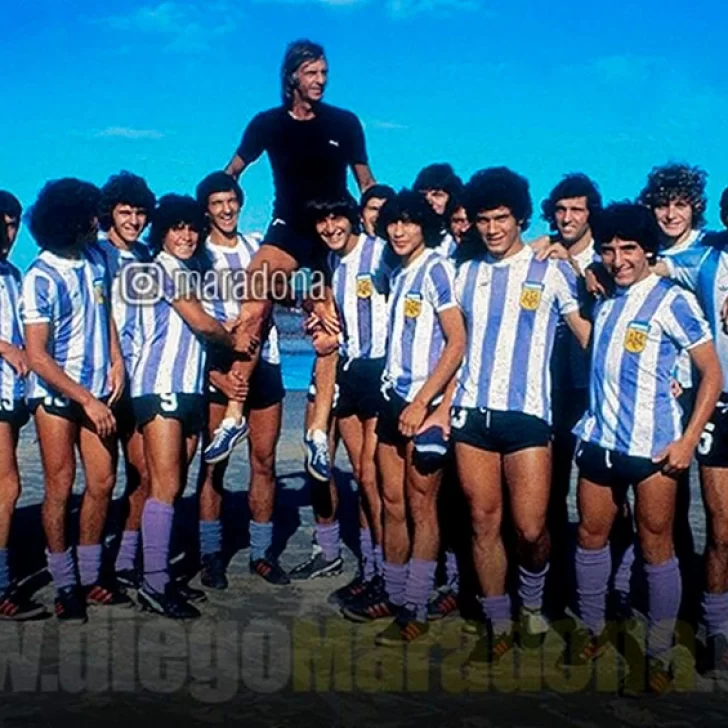 Maradona: “Feliz cumpleaños Menotti, felicidades Maestro”