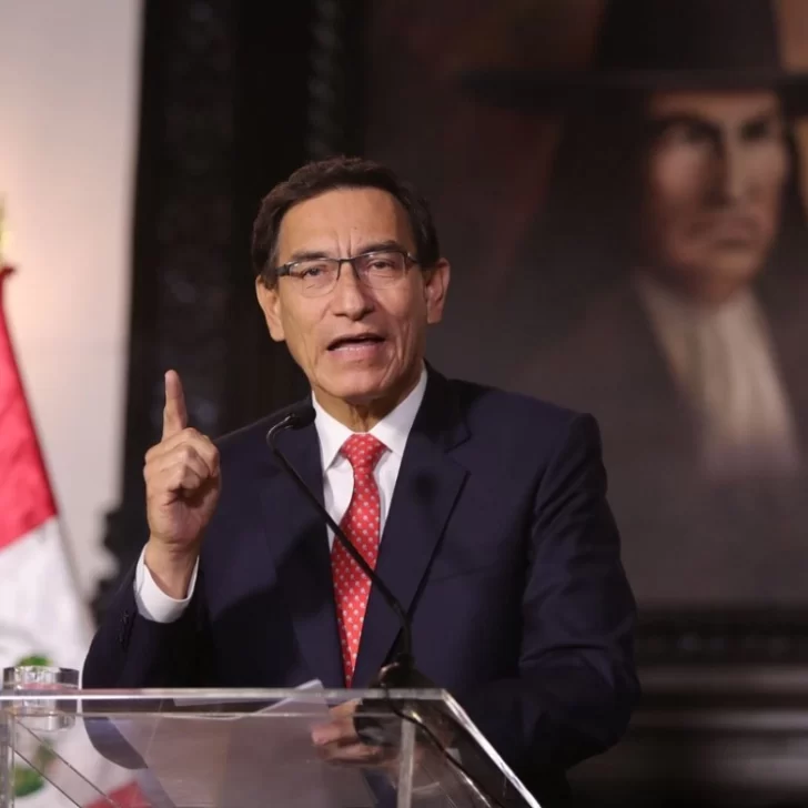 Destituyen al presidente de Perú, Martín Vizcarra por “permanente incapacidad moral”