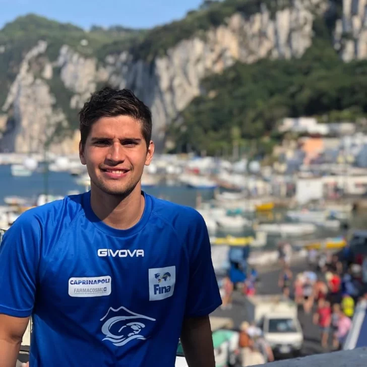 Matías Díaz Hernández busca un lugar en el preolímpico de Aguas Abiertas: “Sería un sueño llegar a Tokio”