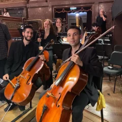 Nicolás D’Amico y Pablo Díaz, dos chelistas in crescendo