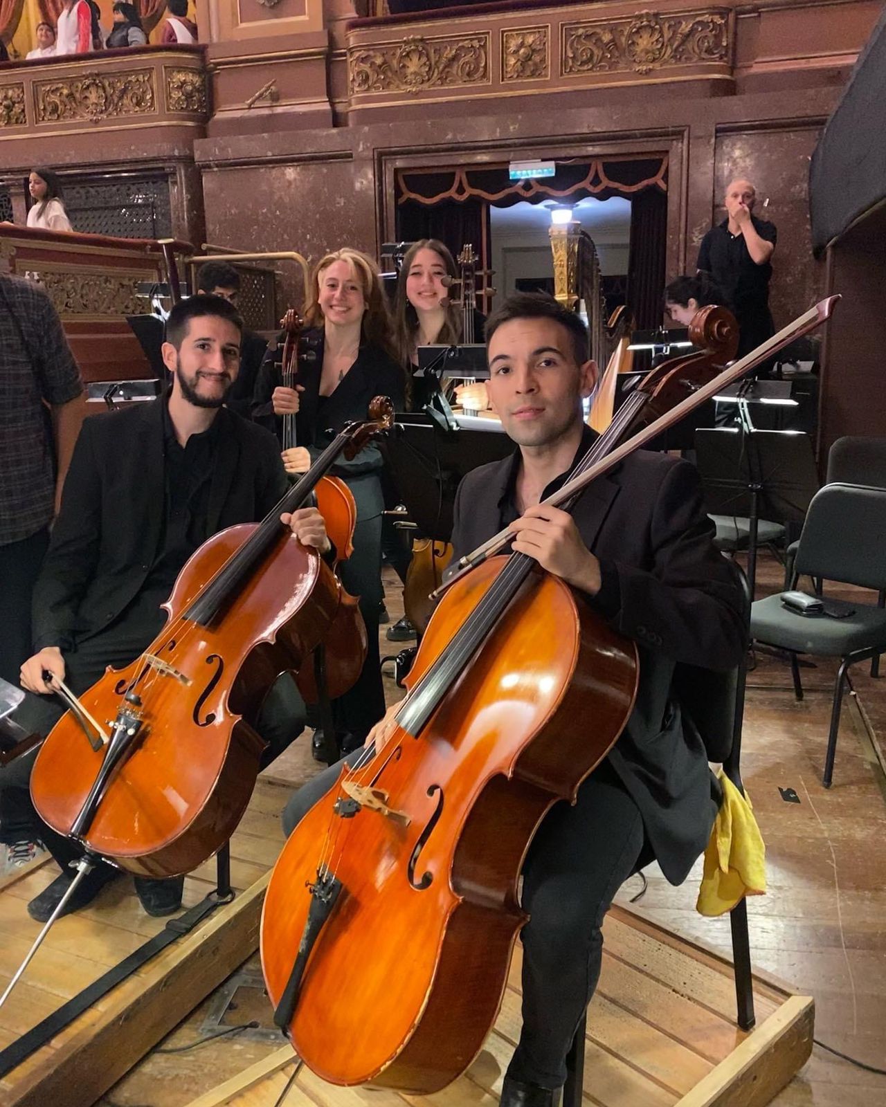 Nicolás D’Amico y Pablo Díaz, dos chelistas in crescendo