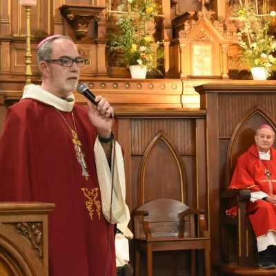 El obispo Ignacio Medina se despidió de la Diócesis de Lomas de Zamora: “Me voy feliz, me voy pleno”