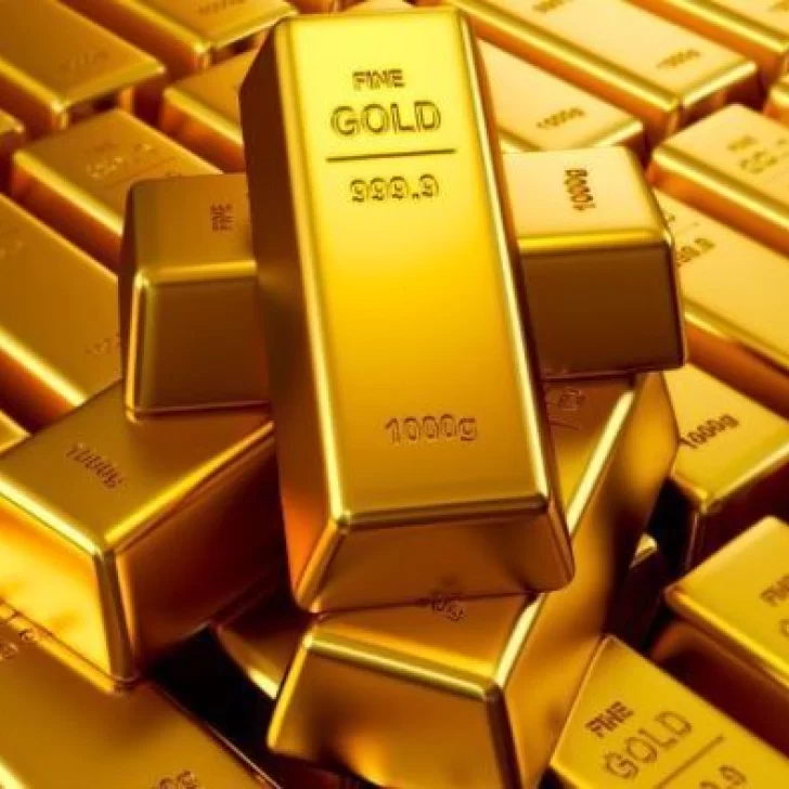 El oro vuelve a caer y cotiza a US$1702 la onza