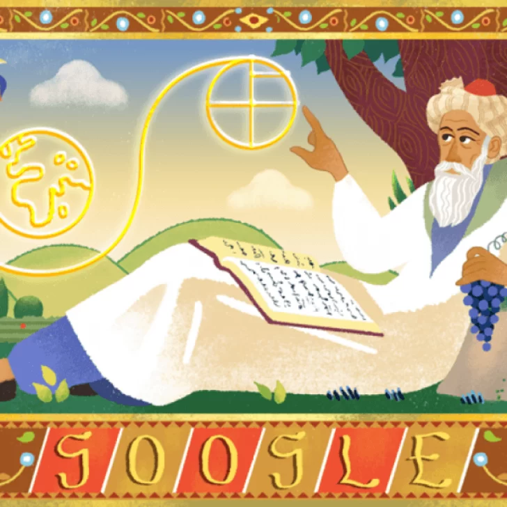 Google recuerda a Omar Khayyam, poeta y matemático al que le debemos las fracciones y un calendario casi perfecto