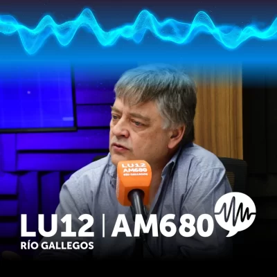 Gabriel “Faty” Oliva candidato a intendente de Rio Gallegos  en los estudios de LU12 AM680