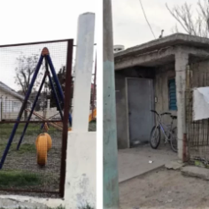 Insólito: robaron el portón de un jardín de infantes y lo colocaron en la entrada de su casa