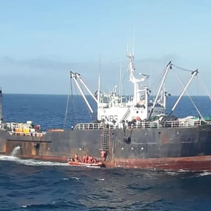 Pesquero de Corea del Sur pagó $ 25 millones por pesca ilegal en costas de Chubut