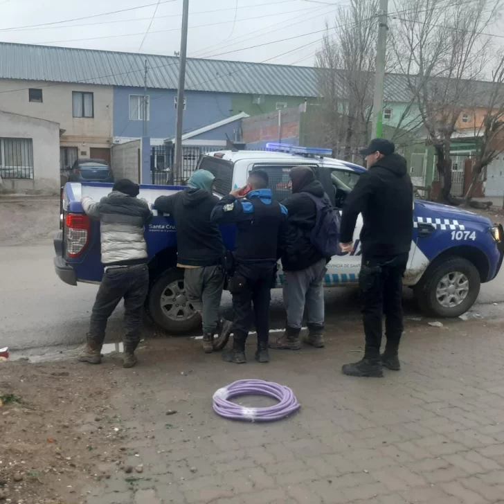 Detuvieron a tres jóvenes en Las Heras sospechados de distintos robos