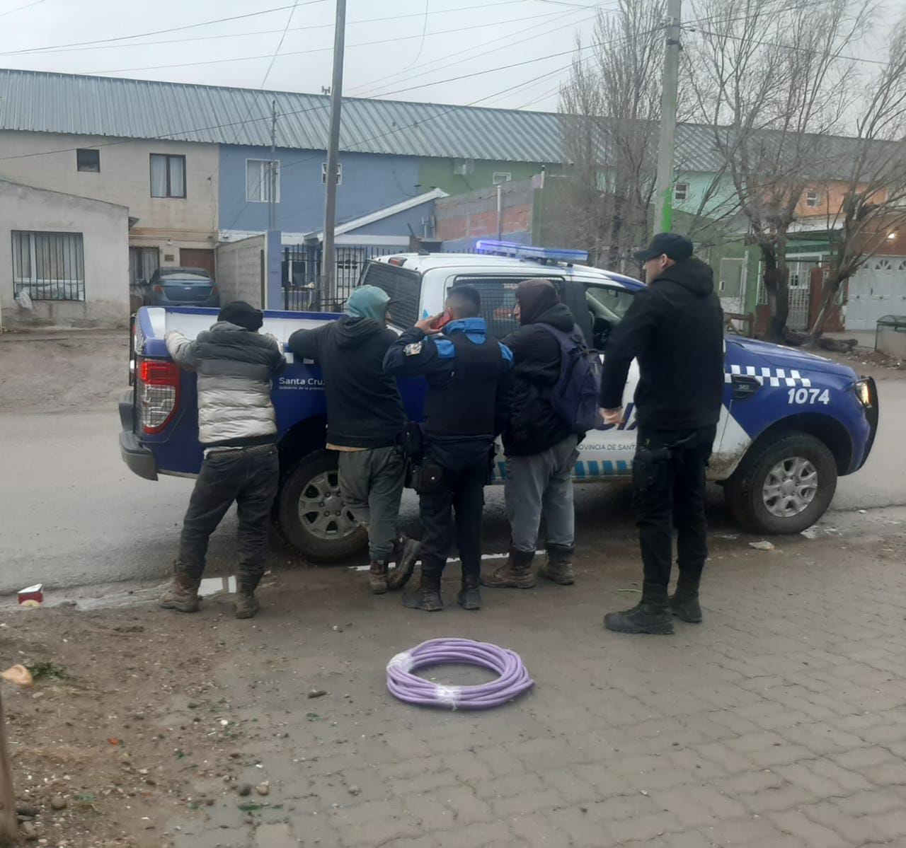 Detuvieron a tres jóvenes en Las Heras sospechados de distintos robos