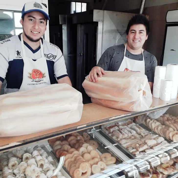 Los Rubilar, una familia solidaria desde su panadería